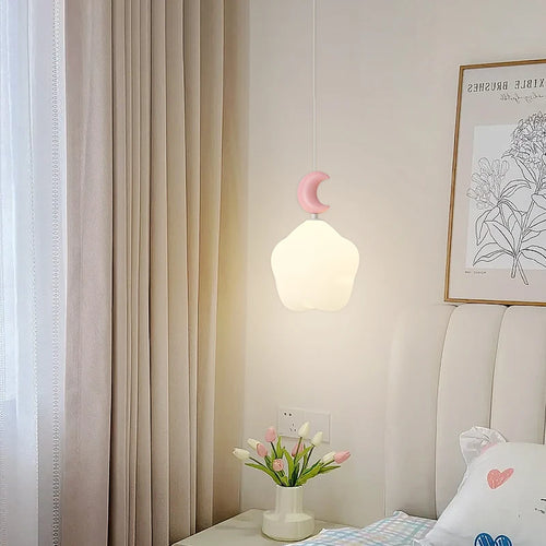 suspension modernes nuage lune étoile pour enfant - vue 3 sur 12