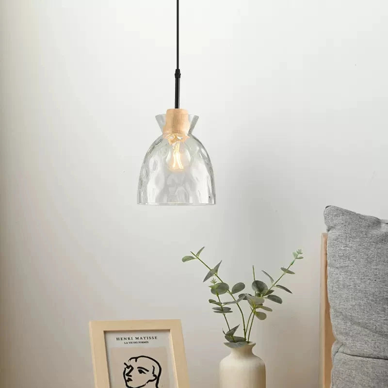 Scandinave moderne LED Restaurant lumière créative café bar comptoir petit verre à vin lustre salon chambre lampes - vue 4 sur 9