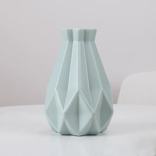 Nordic Style Plastic Vase Ornaments, Flower Arrangement, Home Living Room Decoration, Dried Flower Creative Art, Desktop Decor - vue 4 sur 19