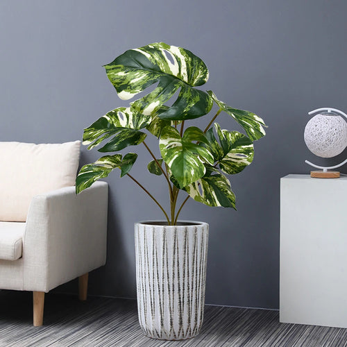 Realistic artificial tropical plant for indoor and outdoor decoration