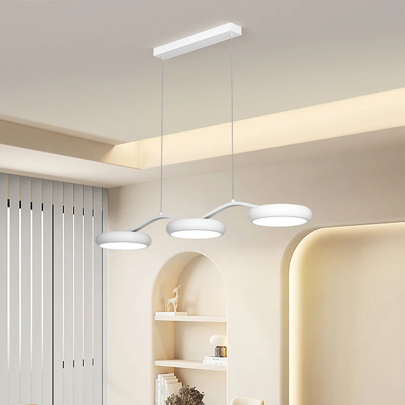 Lustre led pour bar décoration maison - vue 5 sur 8