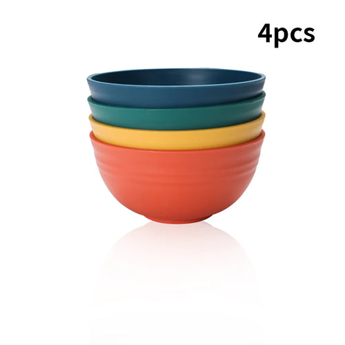 Ensemble bols réutilisables empilables cuisine pique nique camping