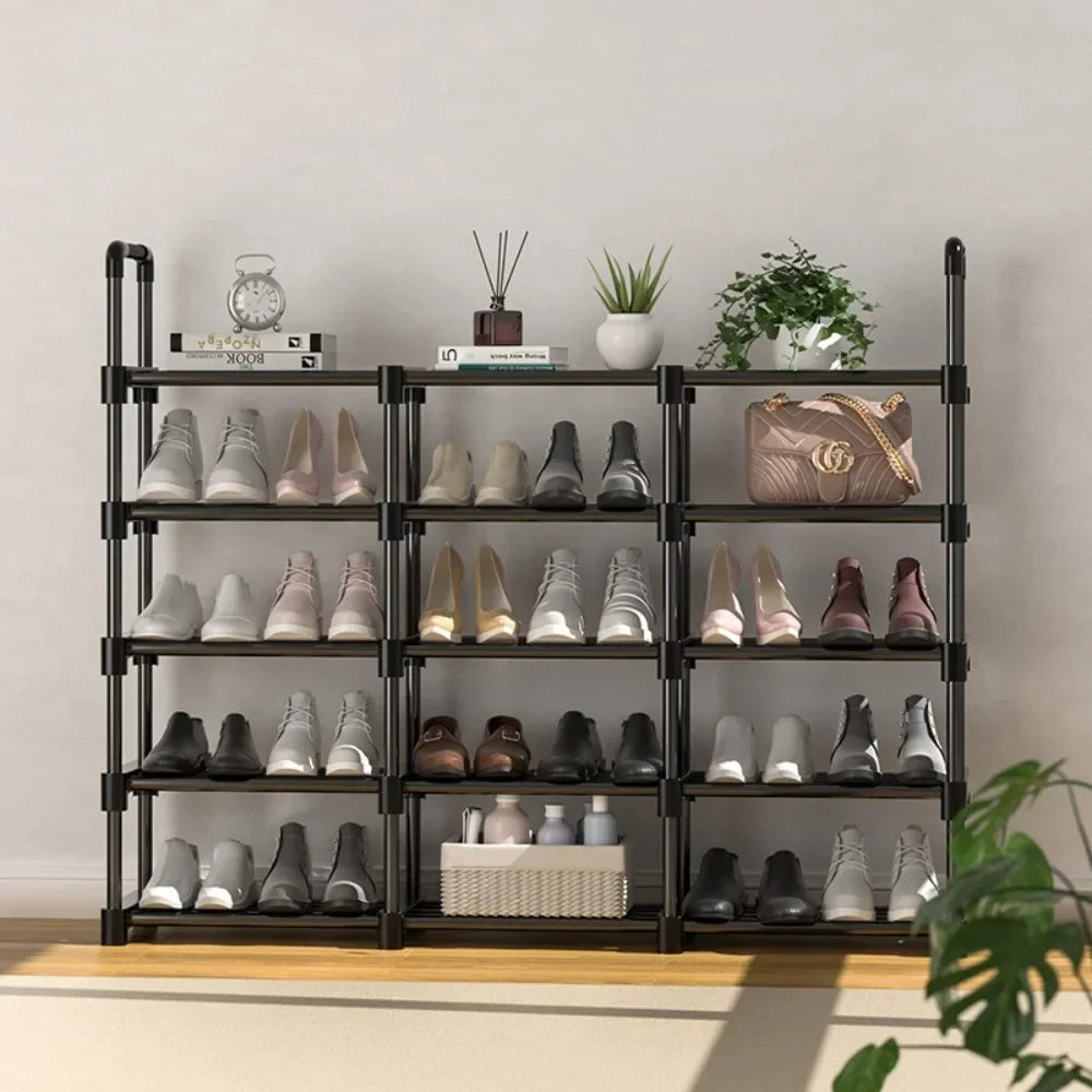 etagère à chaussures multicouche amovible et économique - vue 3 sur 11