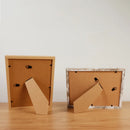 cadre photo en bois à suspendre avec plexiglas pour décoration photo