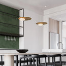 lustre led moderne créatif pour décoration de restaurant avec cordons réglables