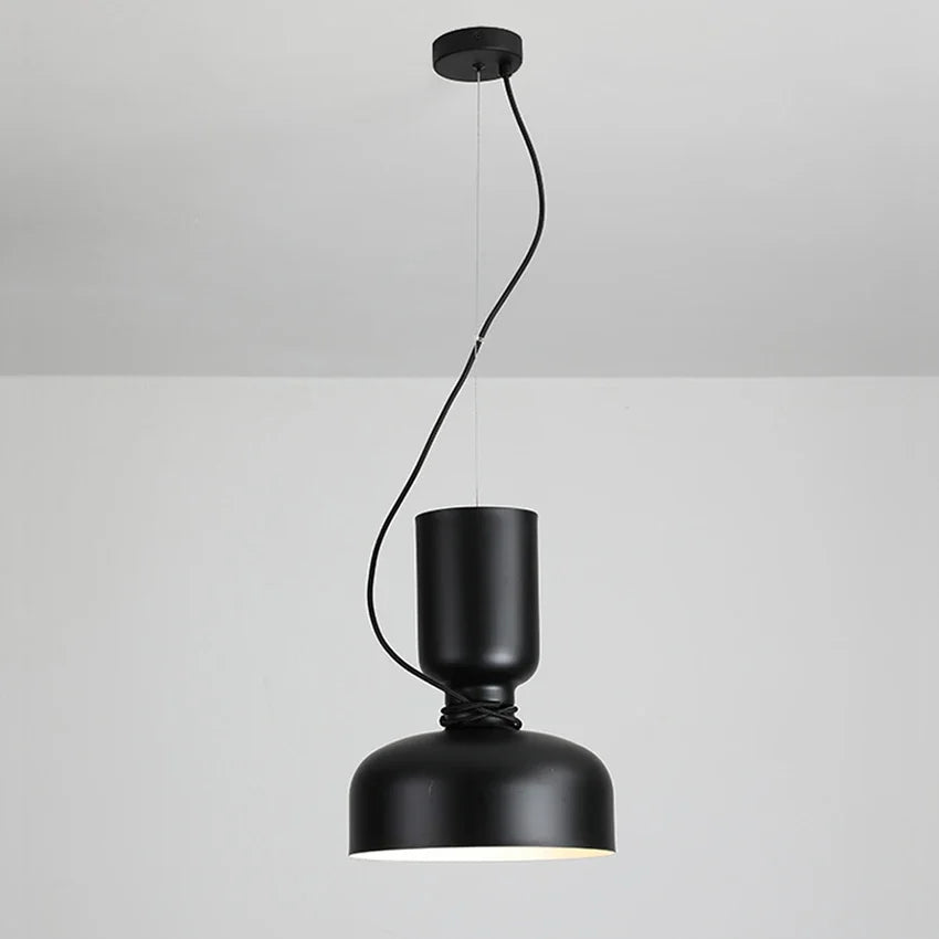 suspension moderne nordique en fer forgé design danois - vue 6 sur 17