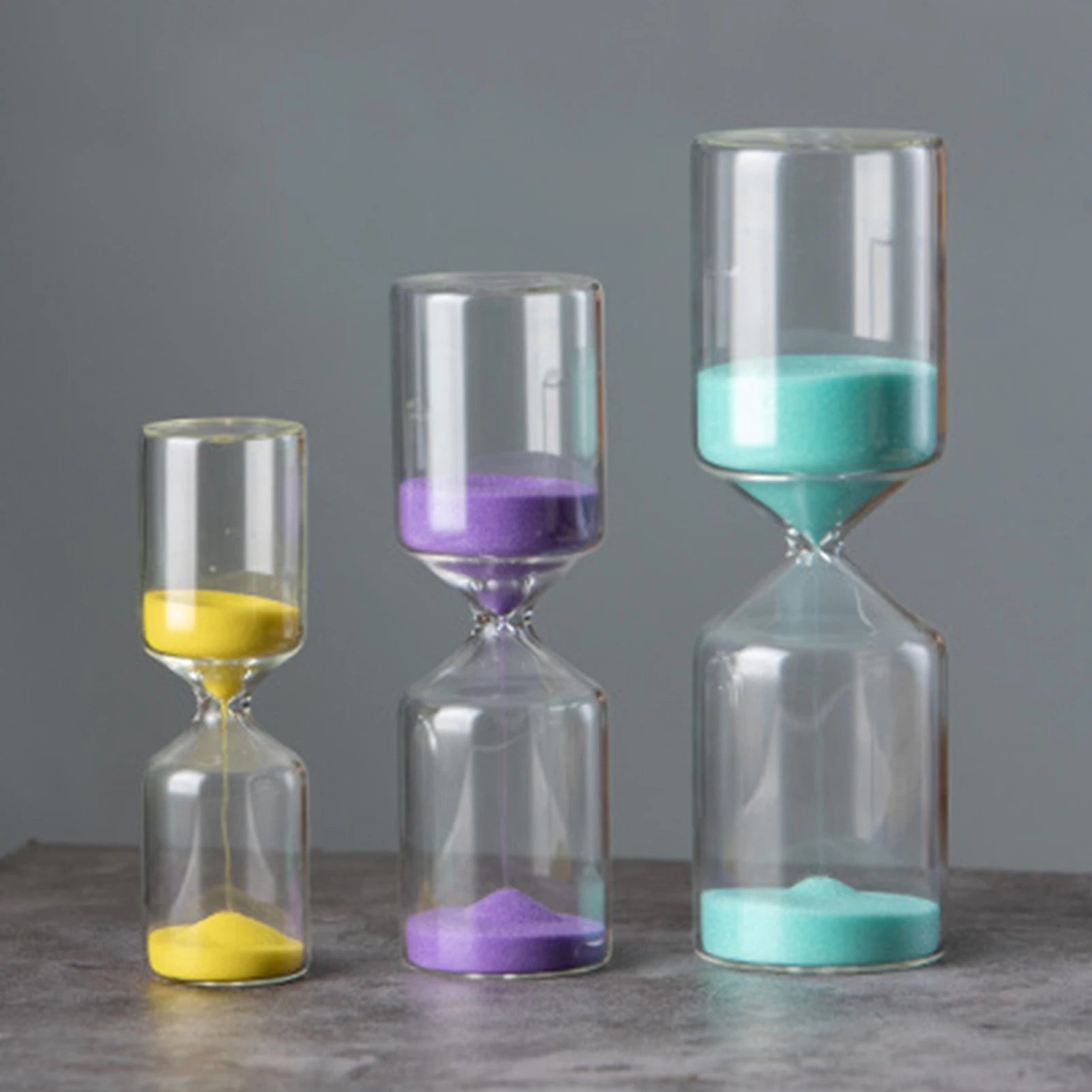 sablier en verre tendance pour une décoration intérieure moderne - vue 10 sur 27