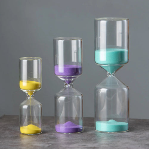 sablier en verre tendance pour une décoration intérieure moderne - vue 11 sur 27