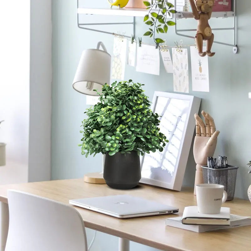 arbre d'eucalyptus artificiel pour décoration intérieure et extérieure - vue 5 sur 6