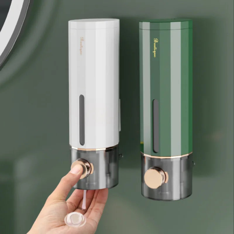 distributeur mural de savon liquide pour salle de bain et hôtel - vue 2 sur 11
