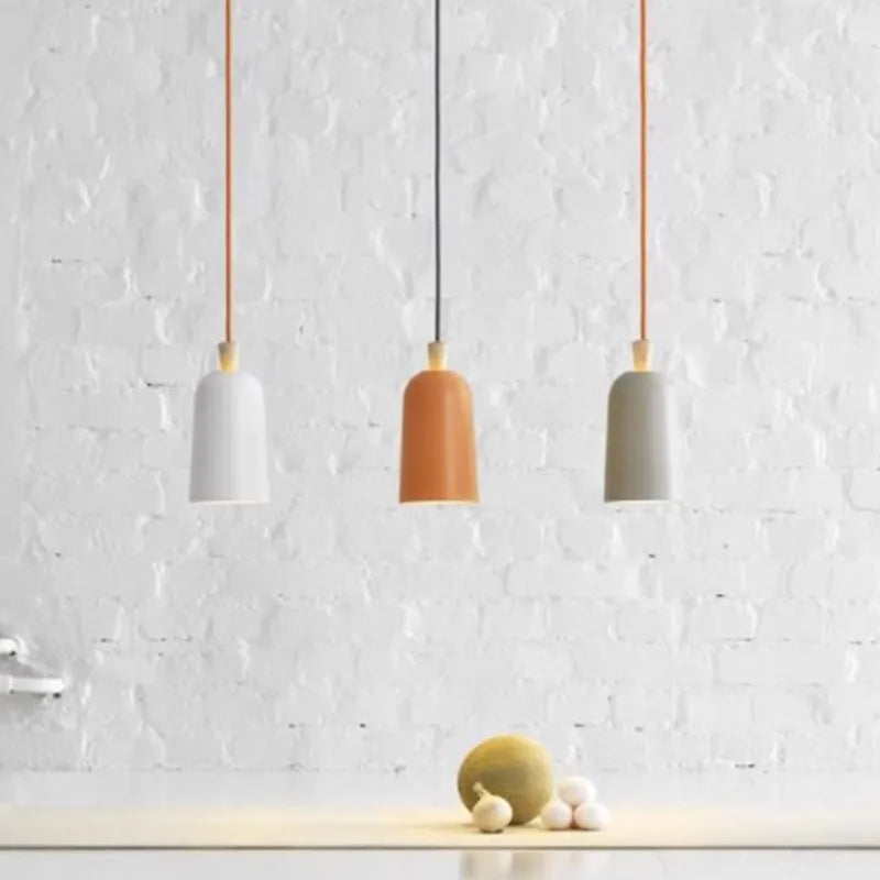 Suspension LED au design nordique Macaron - vue 3 sur 12