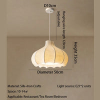 Nordic minimalist wabi sabi chandelier for interior decoration
