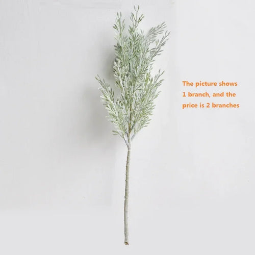 Realistic artificial cypress plant plastic floral decoration - vue 8 sur 12