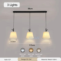 lustre en tissu plissé pour décoration intérieure moderne