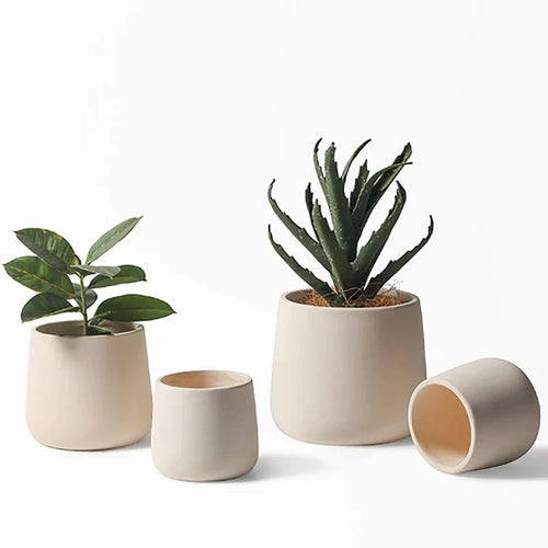 Large Size Planter Pot Mold Concrete  Planter Pot Silicone Molds DIY Clay Plaster Mold Creative Flower Pot Silicon Molds - vue 2 sur 10