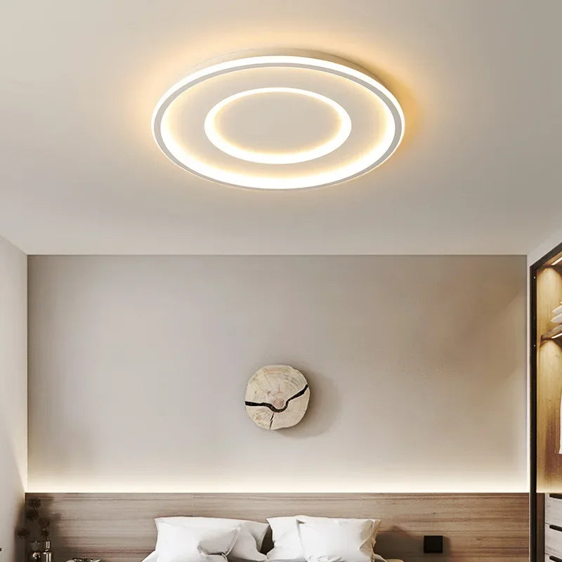 lustre moderne à leds pour décoration intérieure luminaire - vue 7 sur 24