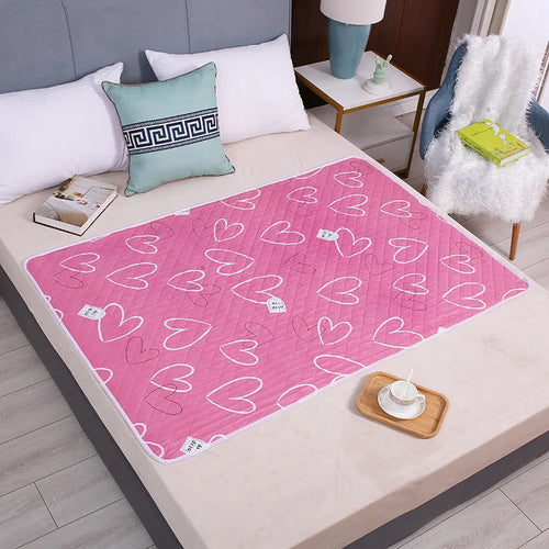 150/120/70cm Large Washable Mattress Urine Adult Elder Incontinence Bed Pad Women Menstrual Bed Sheet Protector, Kids Urine Mat - vue 2 sur 15