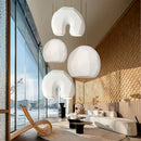 lustre moderne en forme de u design en résine pour éclairage d'étude
