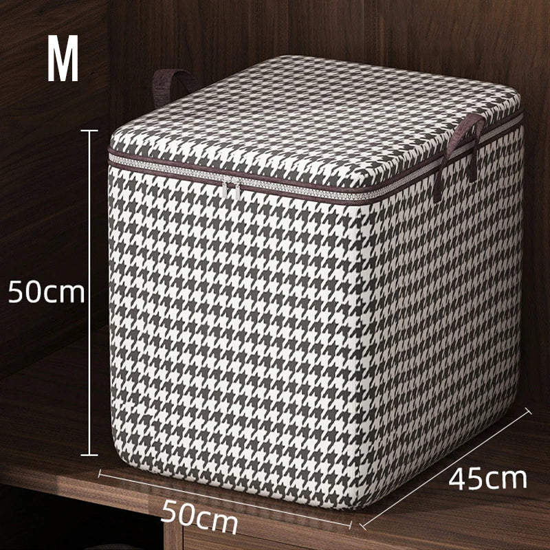 sac de rangement pliant grande capacité pour vêtements avec poignée