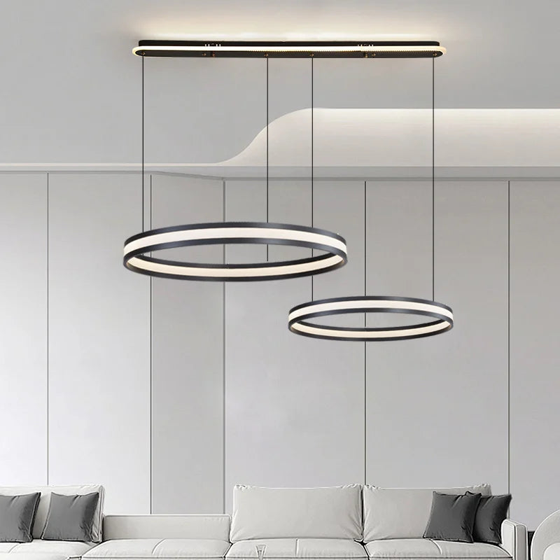 lustre minimaliste moderne italien pour une ambiance luxueuse - vue 5 sur 15