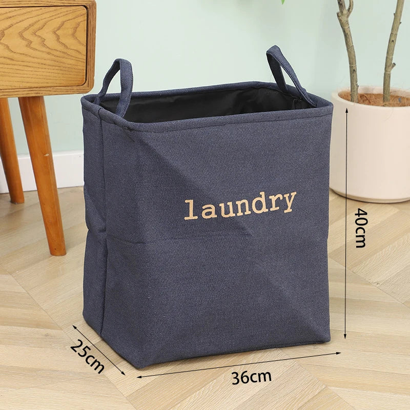 panier pliable en toile de jute pour vêtements sales - vue 8 sur 10