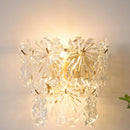 applique murale en verre à led pour décoration moderne intérieure