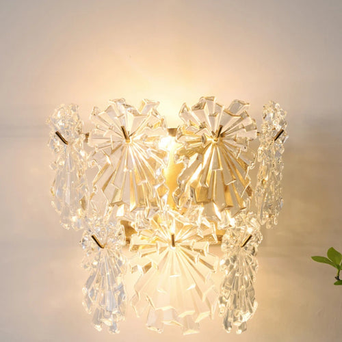 applique murale en verre à led pour décoration moderne intérieure
