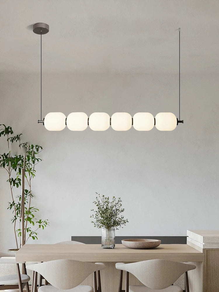 lustre moderne nordique simple pour restaurant et bar - vue 5 sur 8