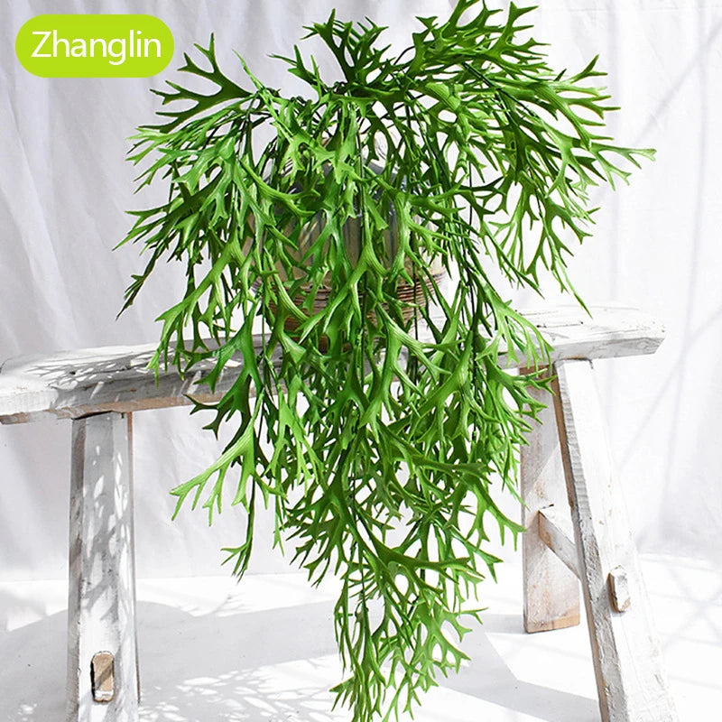 plantes succulentes artificielles pour décoration murale festive - vue 2 sur 9