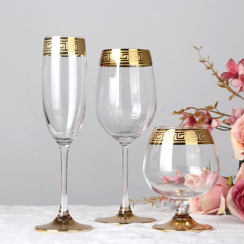 Verre champagne cristal style europeen bord fin elegant - vue 5 sur 7