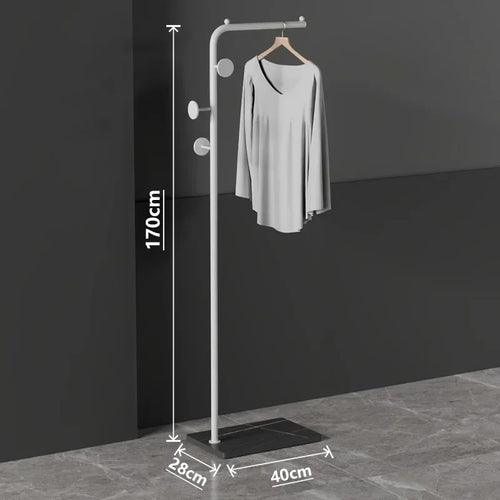 porte-vêtements nordique léger et moderne pour rangement élégant