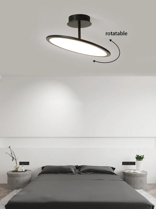 Minimalist dimmable LED decorative pendant light for the home - vue 3 sur 12