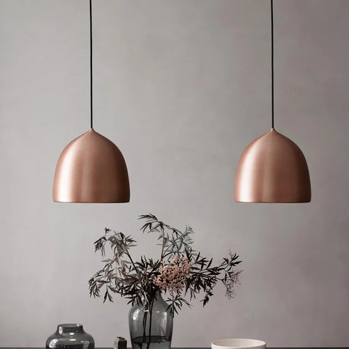 Lustre créatif nordique Restaurant lampes suspendues Post-moderne LED E27 Bar chambre blanc noir Rose or décoration lumières - vue 2 sur 6