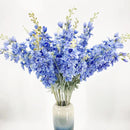 fourchettes flocage avec fleurs artificielles pour décoration mariage hôtel