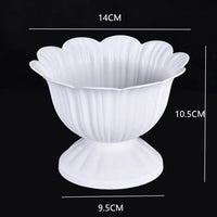 pot de fleurs romain en plastique style rétro romantique pour événements