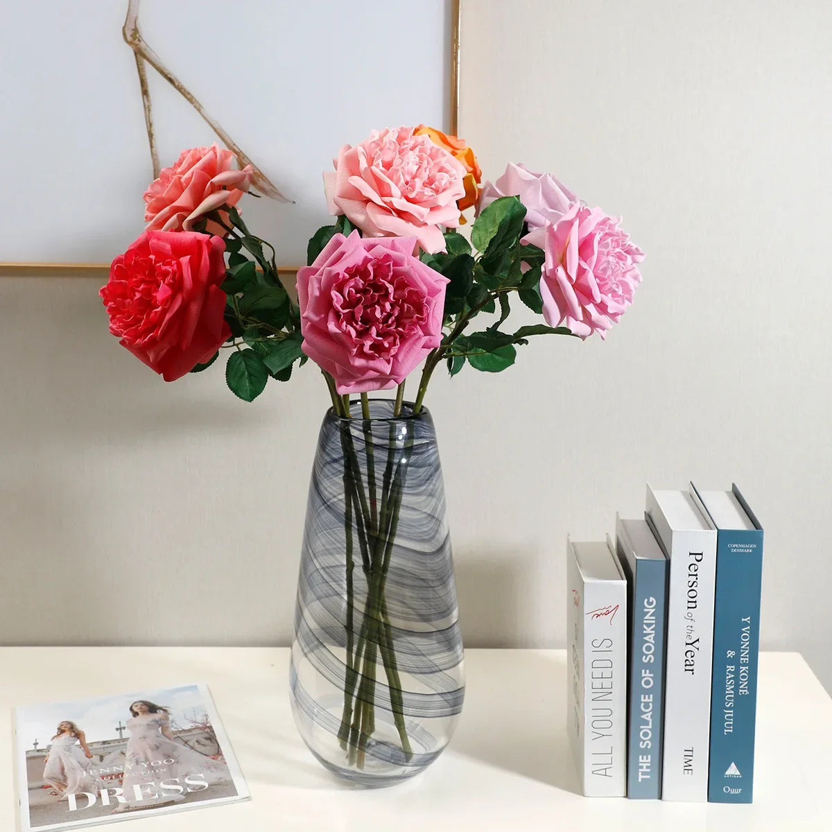 Realistic artificial latex flowers for elegant decoration - vue 4 sur 15