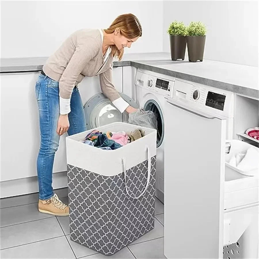 panier à linge pliable imperméable grande capacité pour vêtements - vue 11 sur 10