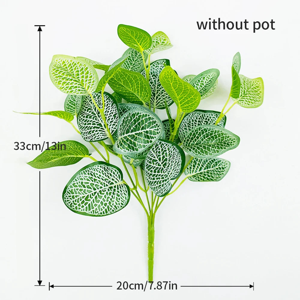 plante tropicale artificielle en plastique pour décoration intérieure et extérieure - vue 8 sur 7