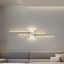 Modern minimalist designer strip wall light loft decor