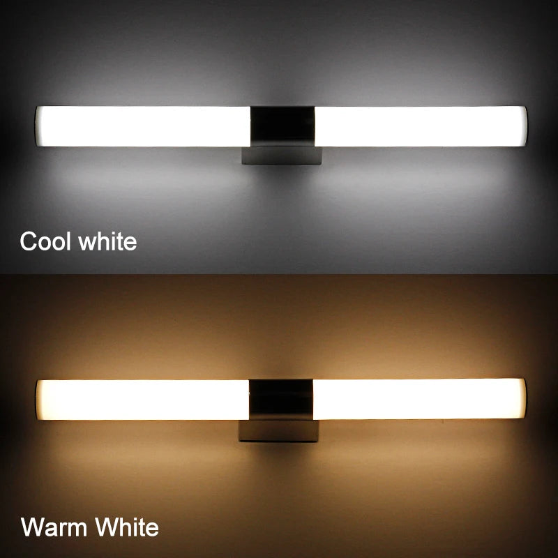 applique led étanche en aluminium tube acrylique décoration murale - vue 7 sur 7