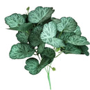 Artificial Grass Green Begonia Plants For Home Decoration,Plantas Artificiales Para Decoracion Fake Plastic Plants for Bonsai