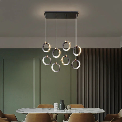 lustre postmoderne de luxe pour restaurant et bar