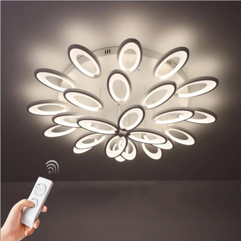 Plafonnier Led en forme de pétale
