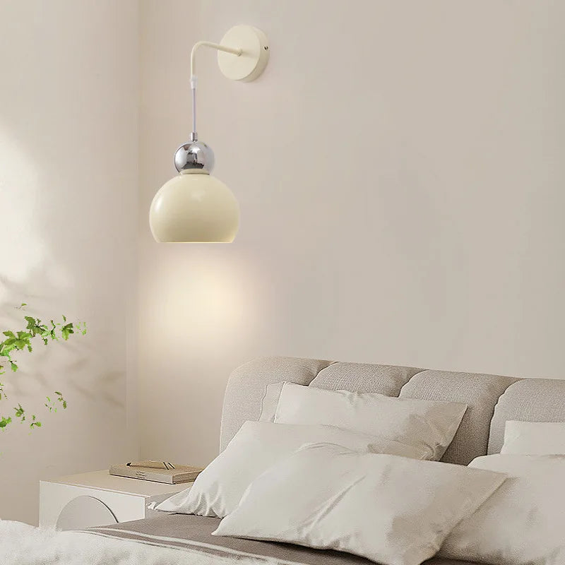 Nordique LED Suspension Plafonnier Crème Vent Gourde Lampe Pour Salon Chambre Étude Salle À Manger Décoration De La Maison Luminaires - vue 5 sur 12