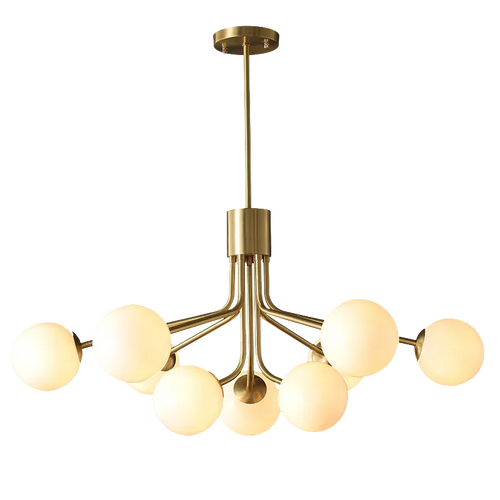 lampe à haricots magiques en verre style nordique simple