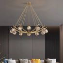 lustre led suspendu moderne pour éclairage intérieur décoratif