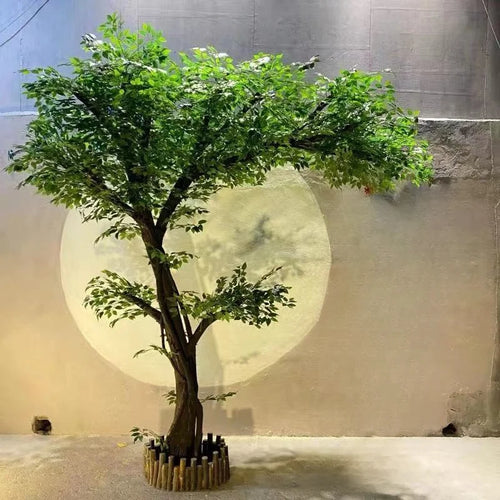 arbre artificiel banyan décoratif pour intérieur et hôtel - vue 15 sur 14