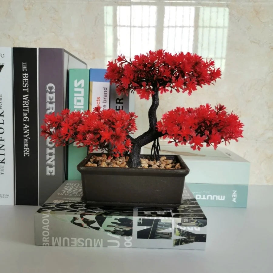 plantes de pin artificielles bonsaï arbre ornemental décoration intérieure - vue 8 sur 7