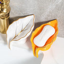 boîte à savon en céramique de luxe pour salle de bain