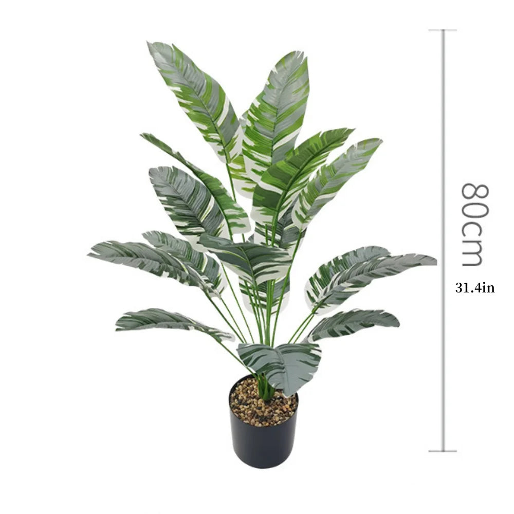 plante artificielle palmier plantain pour décoration intérieure et extérieure - vue 27 sur 27